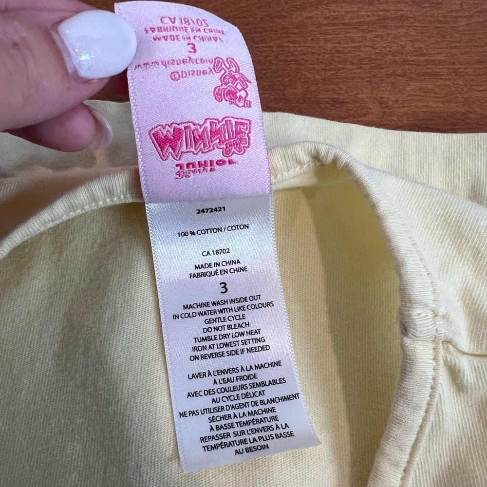 Disney Junior Minnie Mouse Summer Tank Top Yellow Size 3 Girls - Picture 5 of 6